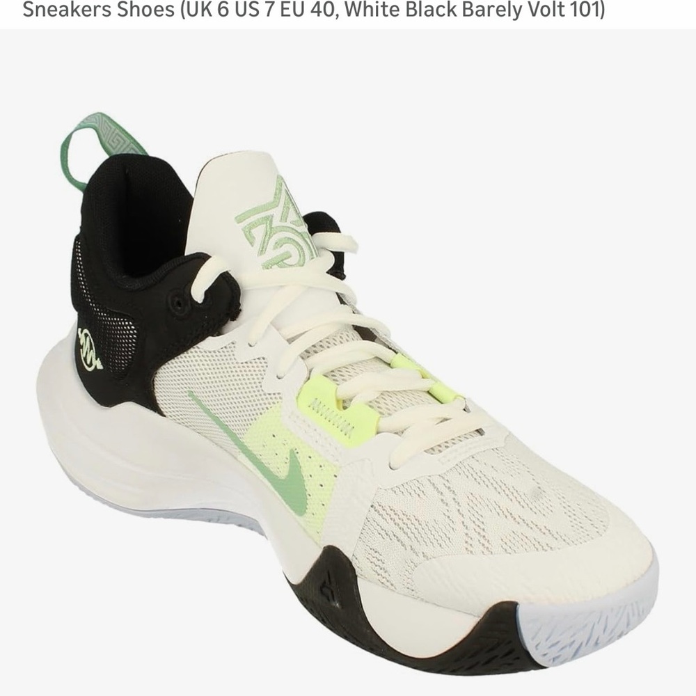 Nike Men’s White and Black Sneakers